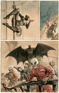 Enrico Marini Batman: The Dark Prince Charming #1 Story Page 17 Catwoman Original Art (DC, 2018)....