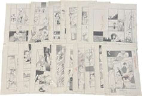 Hiraku Machida Hand-Drawn Manuscript "Scarecrow" total 20 pages | Mandarake (Big Web)