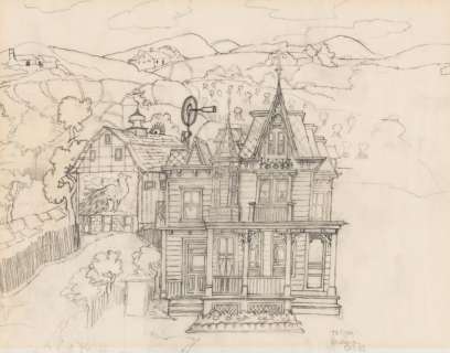 MAURICE SENDAK (1928-2012) Dorothy‘s house. [CHILDRENS / WIZARD OF OZ / DISNEY]