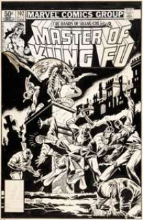 Gene Day Master of Kung Fu #102 Cover Original Art (Marvel, 1981).... | Heritage
