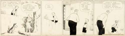 Frank King Gasoline Alley Original de la bande quotidienne du 10 juin 1930 (The Chicago Tribune, 1930).... | Heritage