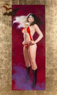  - Enric (Enrique Torres-Prat) "Vampirella Gold" Painting Original Art (undated)....