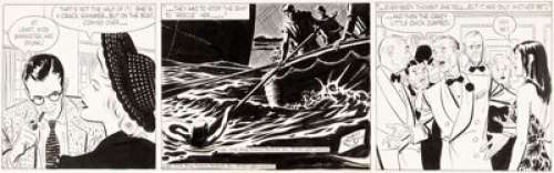 Alex Raymond Rip Kirby Daily Comic Strip Original Art dated 6-25-48 (King Features Syndicate, 1948).... | Heritage