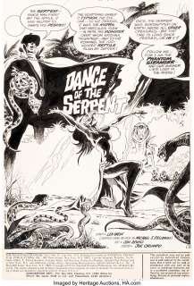 Jim Aparo Phantom Stranger #25 Complete 15-Page Story Original Art (DC, 1973). This is the first complete -