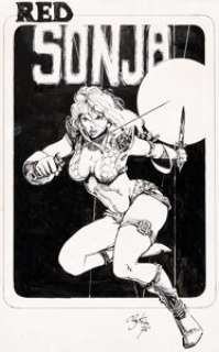 Howard Chaykin Kull and the Barbarians #3 Frontispiece Illustration Original Art (Marvel, 1975).... | Heritage