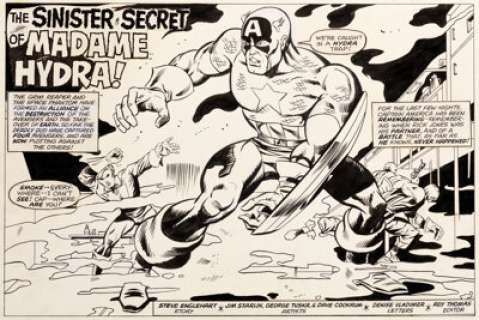 Dave Wenzel et Dave Hunt Super Spider-Man and the Titans #210 Splash Planche 11 (Marvel UK, 1977)....