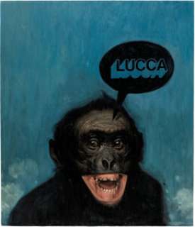 Phil Hale Lucca Comics & Games Festival Preliminary Oil Study for Poster Original Art (Lucca Festival, -