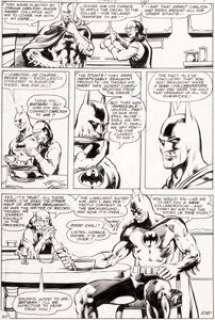 Mike Nasser and Joe Rubinstein - DC Special Series #15 - Batman Spectacular Story Page 30 Original Art (DC, 1978).