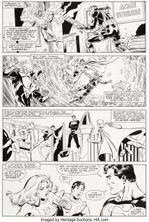 Bob McLeod - Action Comics #663 Complete 22-Page Story "Time & Time Again Phase Two: Lost in the ‘40s Tonight" Original Art (DC, 1991).