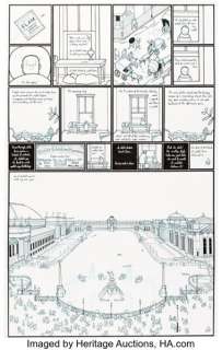 Chris Ware - Acme Novelty Library #13 Story Pages 65-66 Original Art (Fantagraphics, 1999).