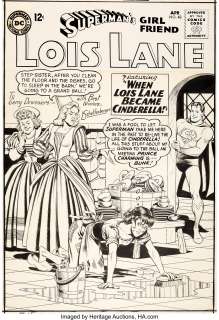 Kurt Schaffenberger - Superman‘s Girlfriend, Lois Lane #48 Cover Original Art (DC, 1964).