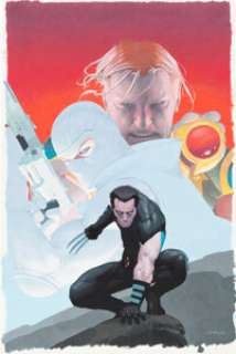 Esad Ribic - Dark Reign: The List - Wolverine #1 Cover Original Art (Marvel, 2009).