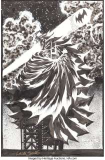 Kelley Jones - Batman Promotional Illustration Original Art (c. 1993)....