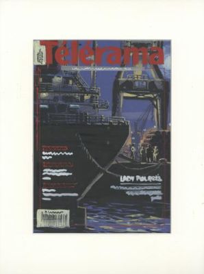 Jean-Claude Mézières | Lady Polaris, couverture Télérama | Galerie 9ème Art