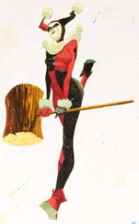 Matteo Scalera - Harley Quinn Illustration Originale (2018). Matteo Scalera Harley Quinn Original Art Illustration (2018).