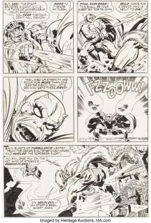 Kirby, Jack - Jack Kirby and Mike Royer Demon #9 Story Page 5 Original Art (DC, 1973)....