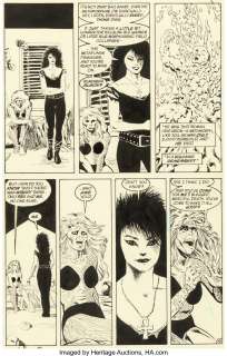 Doran, Colleen - Colleen Doran and Malcolm Jones III Sandman #20 Story Page 19 Death Original Art (DC, 1990)....