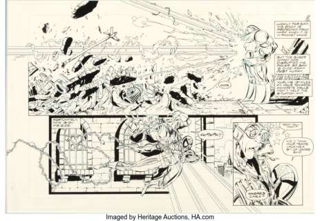 McFarlane, Todd | Todd McFarlane Spider-Man #16 Story Page 9 Original Art (Marvel, 1991).... | Heritage