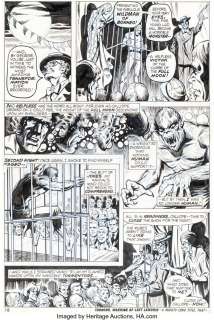 Ploog, Mike - Mike Ploog and Jim Mooney Werewolf by Night #7 Story Page 18 Original Art (Marvel, 1973). ...