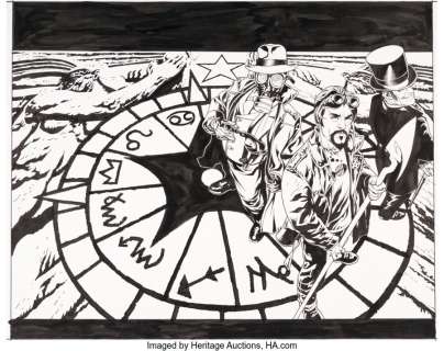 Harris, Tony - Tony Harris Starman Omnibus #2 Cover Original Art (DC, 2012)....