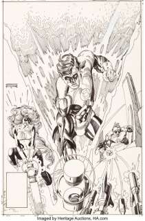 Kane, Gil - Gil Kane Green Lantern #169 Cover Original Art (DC, 1983)....
