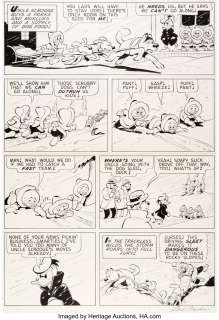 Barks, Carl - Carl Barks Walt Disney‘s Uncle Scrooge #59 Story Page 14 Original Art (Gold Key, 1965)....