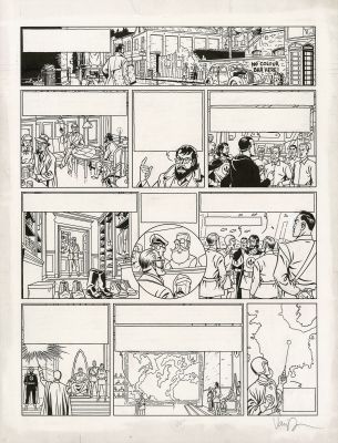 Van Dongen | Blake et Mortimer T. 31 La menace Atlante | Galerie Champaka