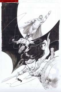 Jerome Opena - Covers / Pinups Issue Justice League # 24 Page Cover