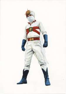 Bunya Watanabe - Hand Drawn Manuscript "Rainbowman" | Mandarake (Big Web)