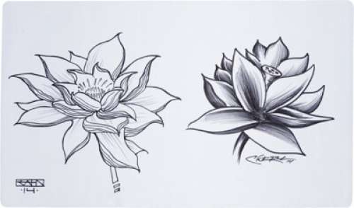 Artist, Unknown | Christopher Rush and Chris Rahn Black Lotus Sketch Illustrations Original Art (2014).... | Heritage