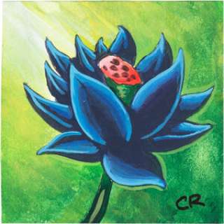 Artist, Unknown | Christopher Rush Black Lotus Illustration Original Art (2014).... | Heritage