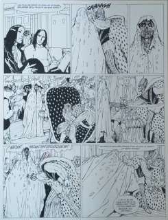 Marcelé, Philippe | Marcelé, Philippe - Planche originale - Gothic T1 - Never More - (1998) | Catawiki