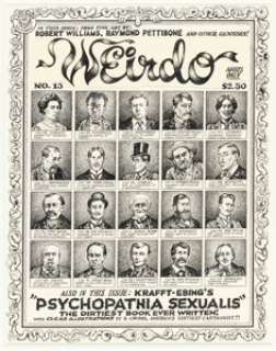 Crumb, Robert | Robert Crumb Weirdo #13 Cover Original Art (Last Gasp, 1985).... | Heritage