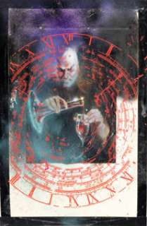 Sienkiewicz, Bill - Bill Sienkiewicz Rogues Gallery Lex Luthor Pin-Up Illustration Original Art (DC, 1996)....