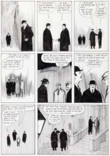 Eddie Campbell - Taboo #7 "From Hell" Chapter 6 Story Page 9 Original Art (Spiderbaby Grafix, 1992)....