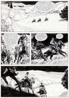 Colin Wilson - Tex, Il Cavaliere Solitario #15 Story Page 115 Original Art (Sergio Bonelli Editore, 2001).