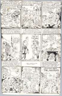 Joel Beck | Comix Book #3 Complete 1-Page Story Original Art (Marvel, 1975). | Heritage