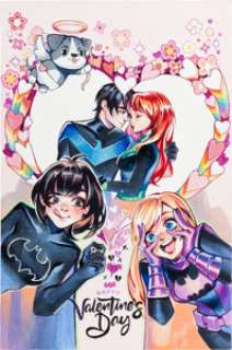 Rian Gonzales - Batgirls #3 Variant Cover Original Art (DC, 2022).