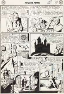 Bruno Premiani The Doom Patrol #92 Story Page 13 Original Art (DC, 1964).