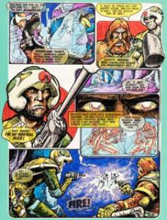 Carlos Ezquerra Starlord #1 Strontium Dog Story Page 2 Original Art (IPC Magazines Ltd., 1978).