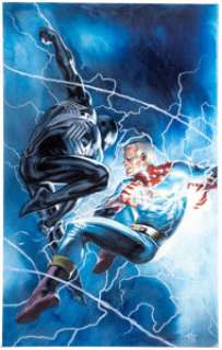 Gabriele Dell’Otto Amazing Spider-Man #12 Miracleman Variant Cover Original Art (Marvel, 2022). | Heritage