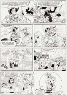 Don Rosa Kalle Anka & C:o [Donald Duck & Company] #1995-24 Story Page 9 Uncle Scrooge Original Art (Egmont, 1995). | Heritage