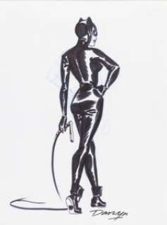 Darwyn Cooke The Batman Vault: A Museum-in-a-Book Featuring Rare Collectibles Catwoman Illustration Original Art (Running Press, 2009).