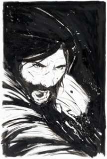 Lee Garbett BRZRKR #5 Cover Original Art (Boom! Studios, 2021).