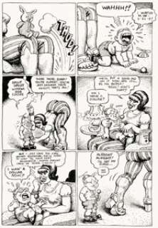 Robert Crumb Zap Comix #9 "Lap o‘ Luxury" Page 2 Original Art (Print Mint, 1978).