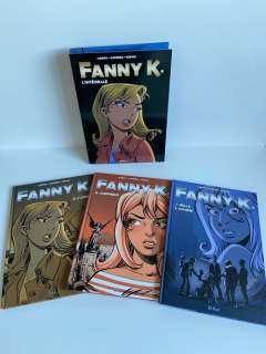 Merho, Jean-Marc Krings, Toni Coppers | De Kiekeboes - Fanny K: Franse integrale verzamelbox met 3 luxes + opdrachttekening - Cartonné - (2018/2020) | Catawiki