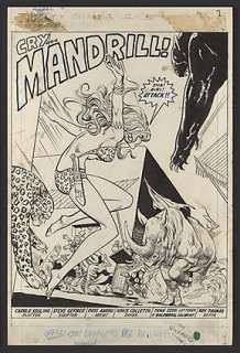 SHANNA THE SHE-DEVIL Issue #4 Splash Page | ComicConnect