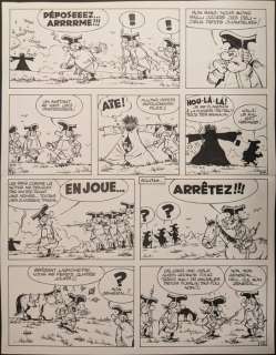 Remacle, Marcel | Remacle, Marcel - Planche originale - Les Vieux Nick et Barbe-Noire T13 - L’Épouvantail (1966) | Catawiki