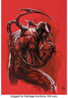 Gabriele Dell‘Otto Carnage #1 Variant Cover Original Art (Marvel, 2023).