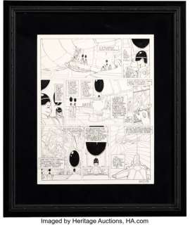 Jean-Girard "Moebius" - The Incal #4 Story Page 9 Original Art (Humanoids, 1985). | Heritage